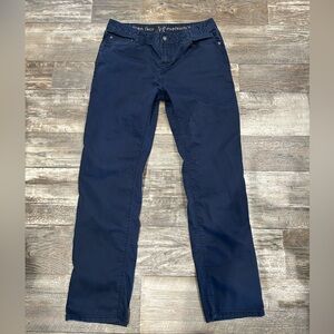 Prana Women's Deep Blue Straight Leg Jeans